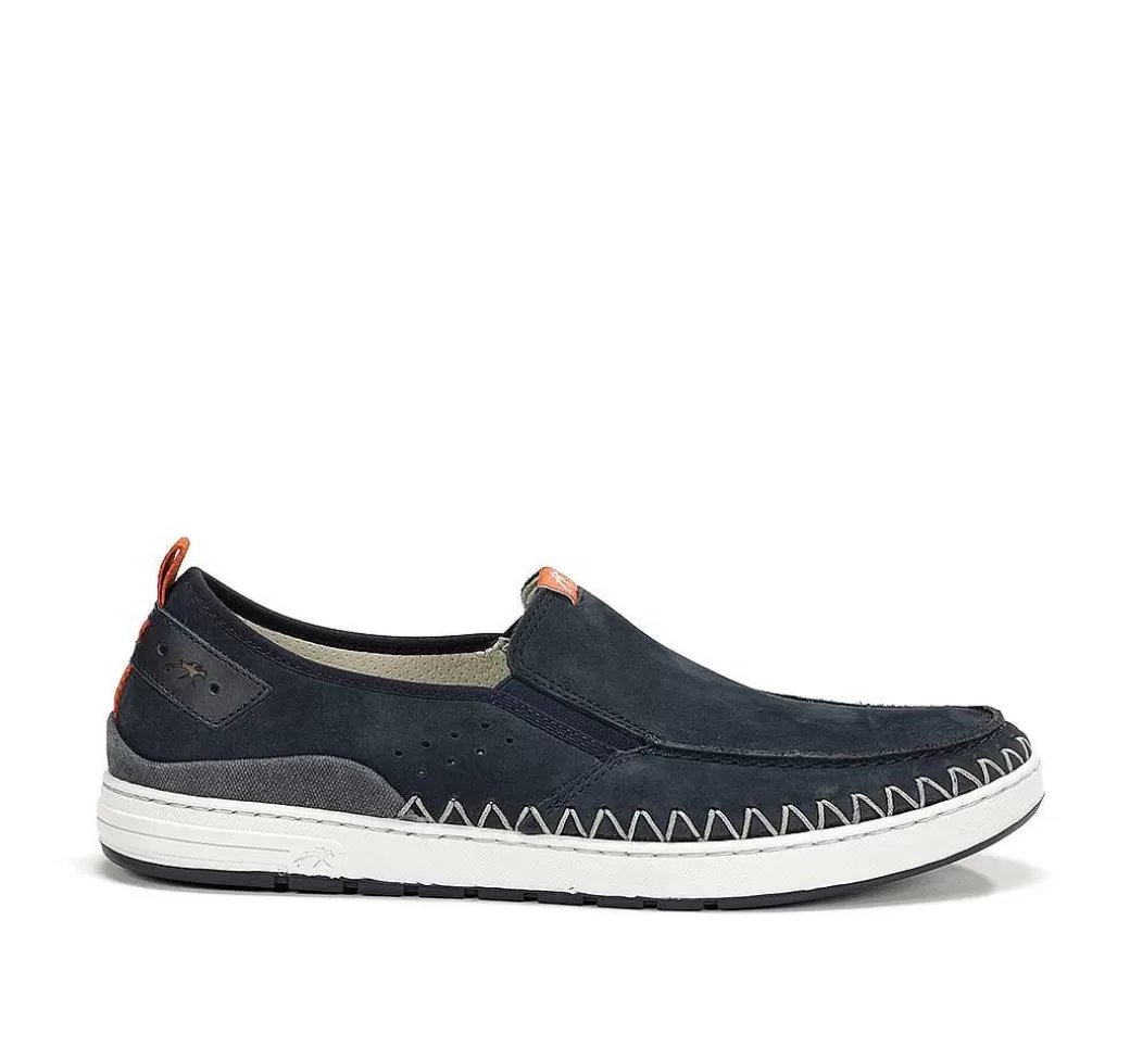 Fluchos Lester F1922 Mocasin Azul^Hombre Mocasines