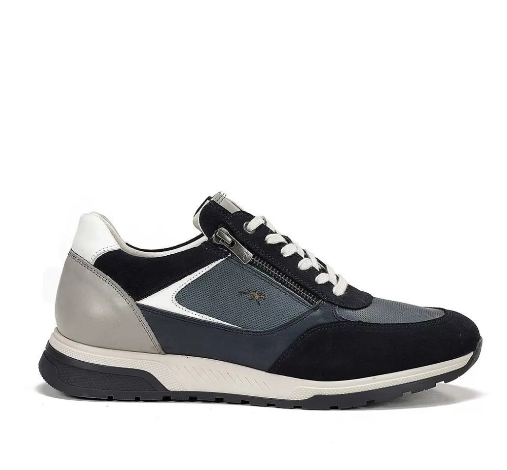 Fluchos Louis F1958 Deportivo Azul^Hombre Cordones