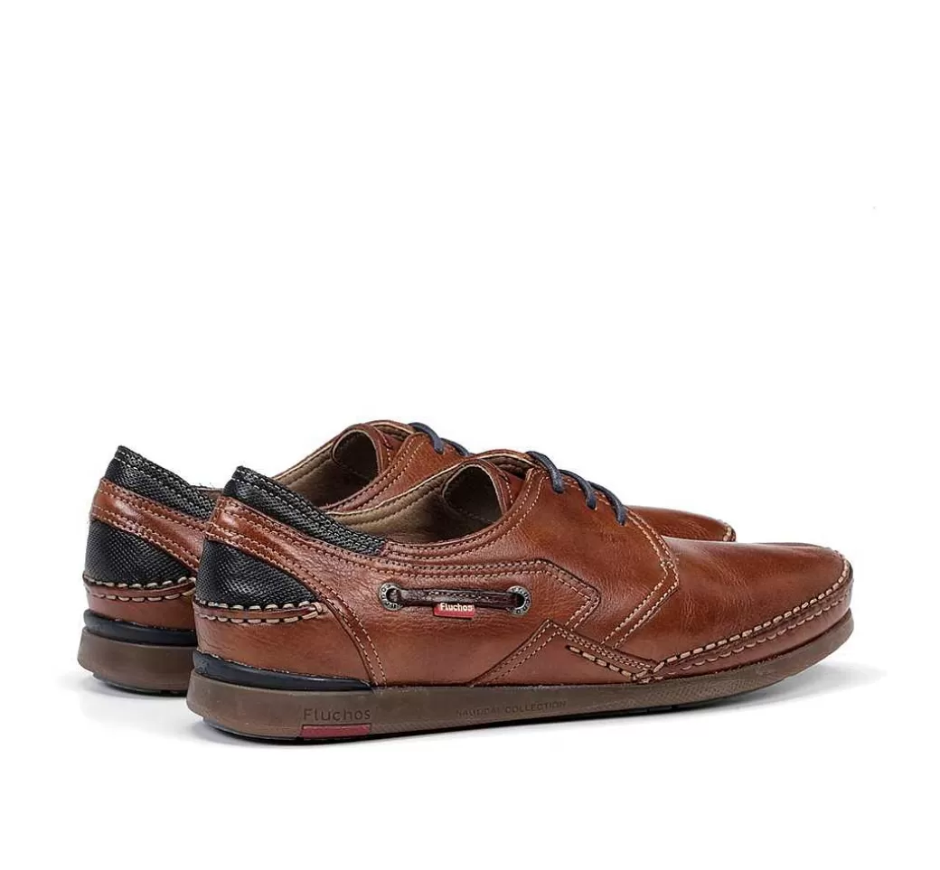 Fluchos Mariner 9884 Zapato Marron^Hombre Zapatos