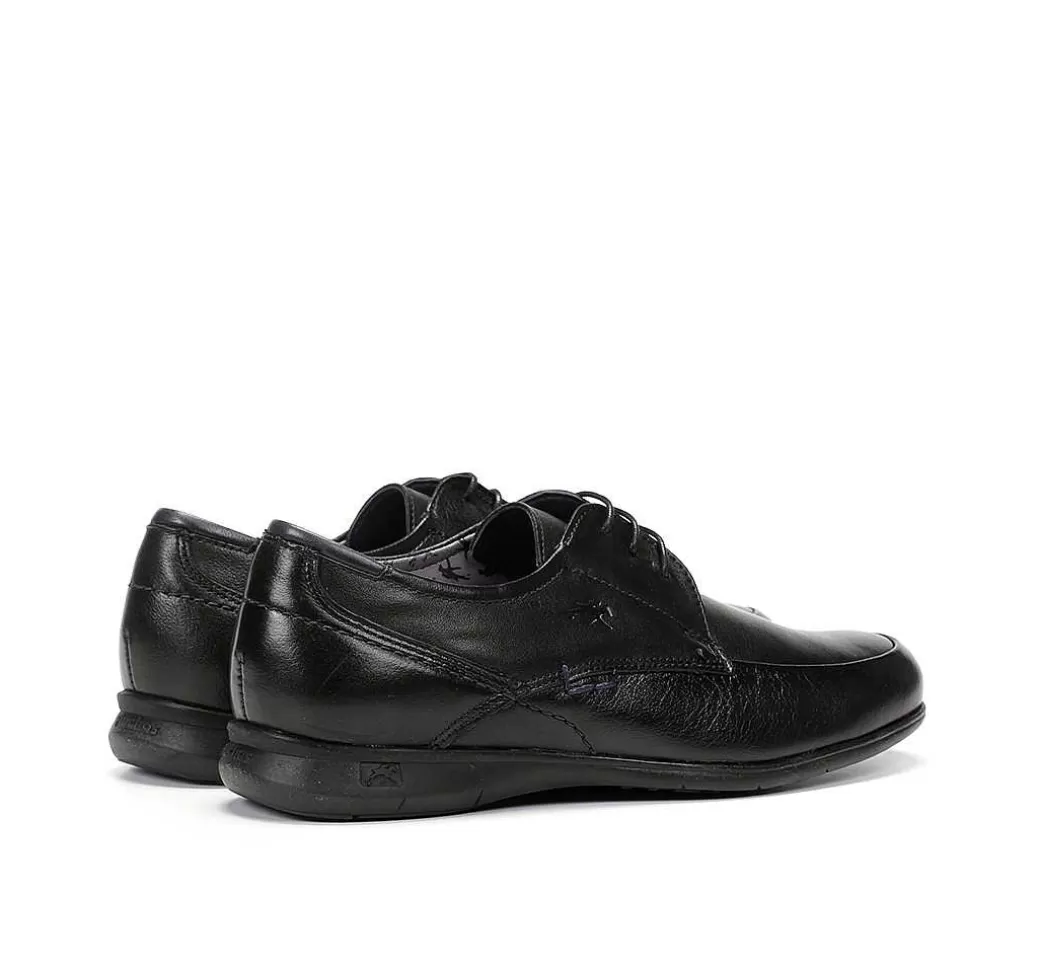 Fluchos Nelson 9761 Zapato Negro^Hombre Cordones