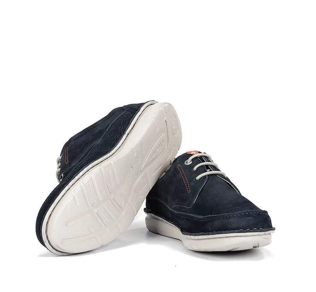 Fluchos Parker F2002 Zapato Azul^Hombre Cordones