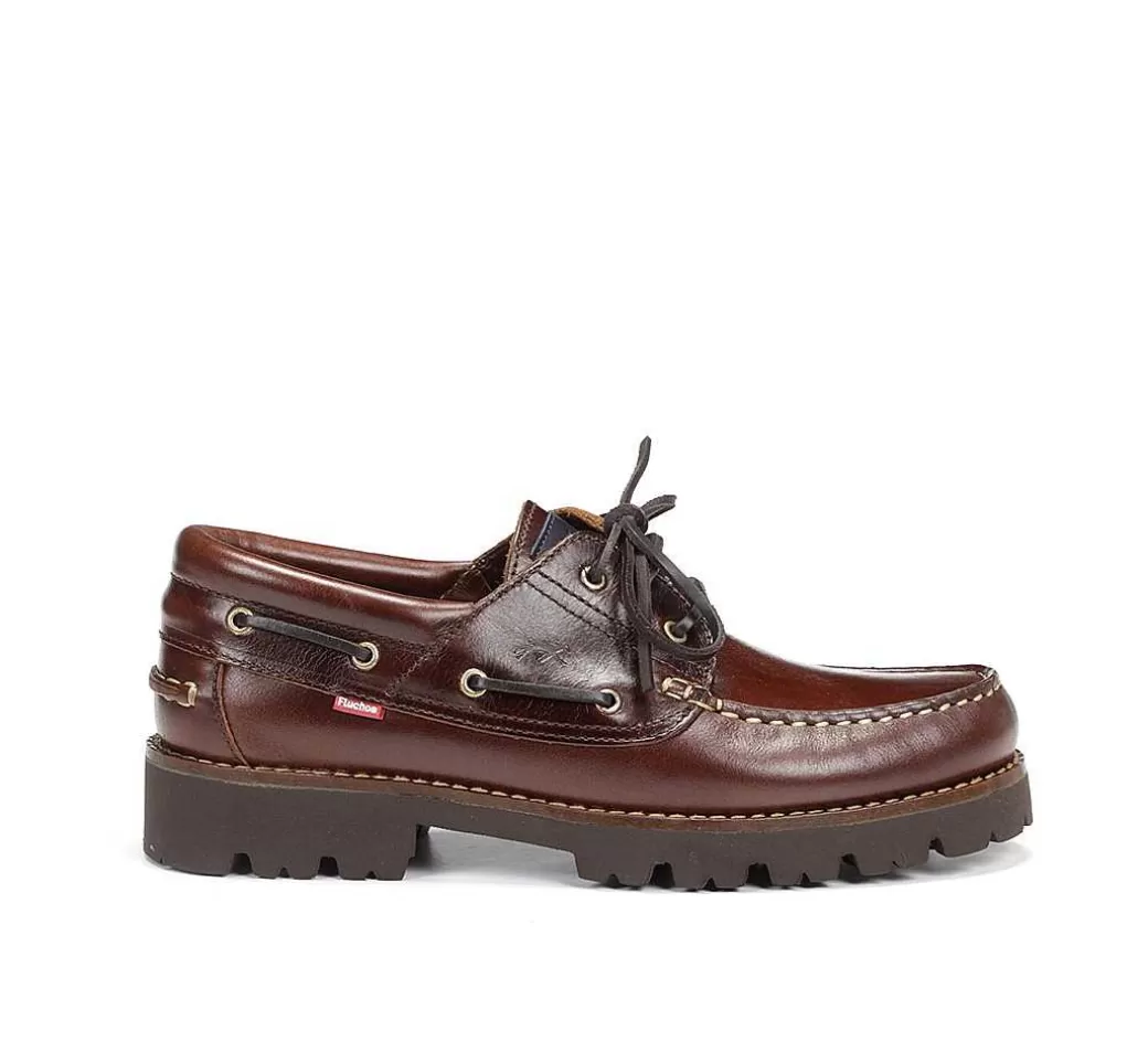 Fluchos Richfield F0046 Zapato Marron^Hombre Náuticos