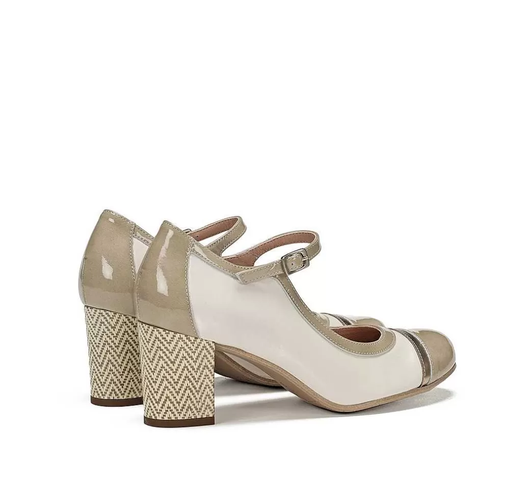 Fluchos Rodin D9092 Zapato De Tacon Blanco^Mujer Zapatos De Tacón