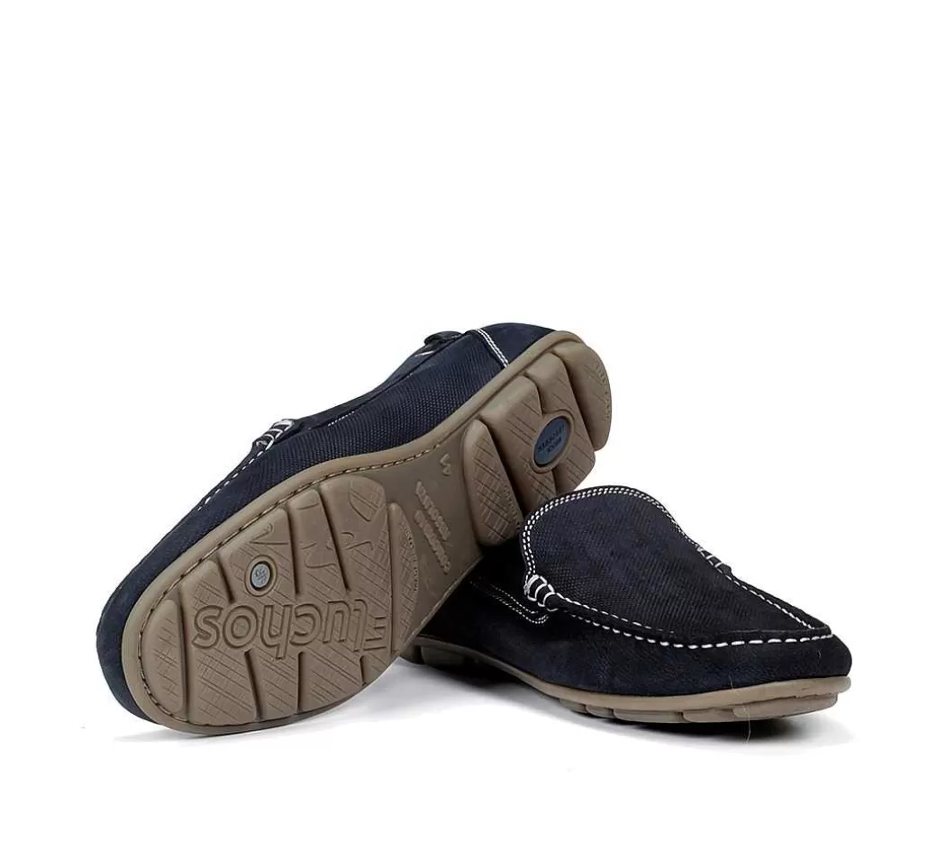 Fluchos Silva 9075 Mocasin Azul^Hombre Mocasines