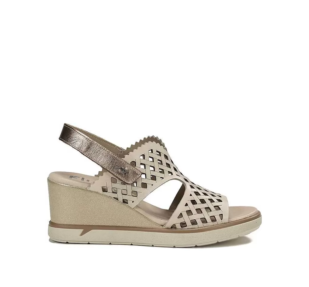 Fluchos Smash F1972 Sandalia Taupe^Mujer Cunas