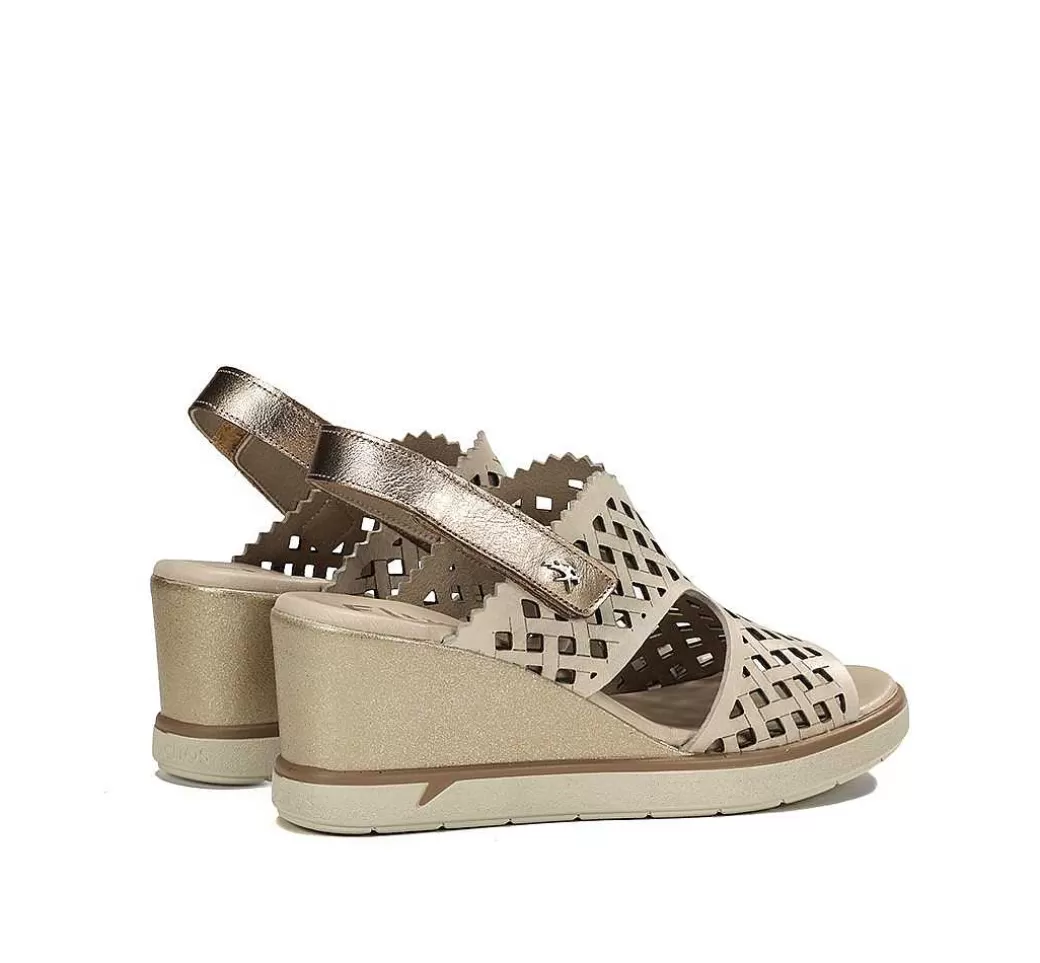 Fluchos Smash F1972 Sandalia Taupe^Mujer Cunas