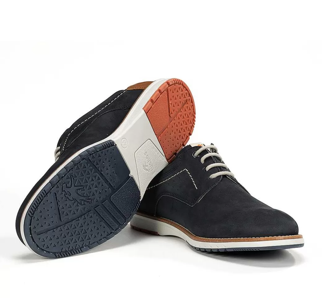 Fluchos Taylor F1978 Zapato Azul^Hombre Cordones