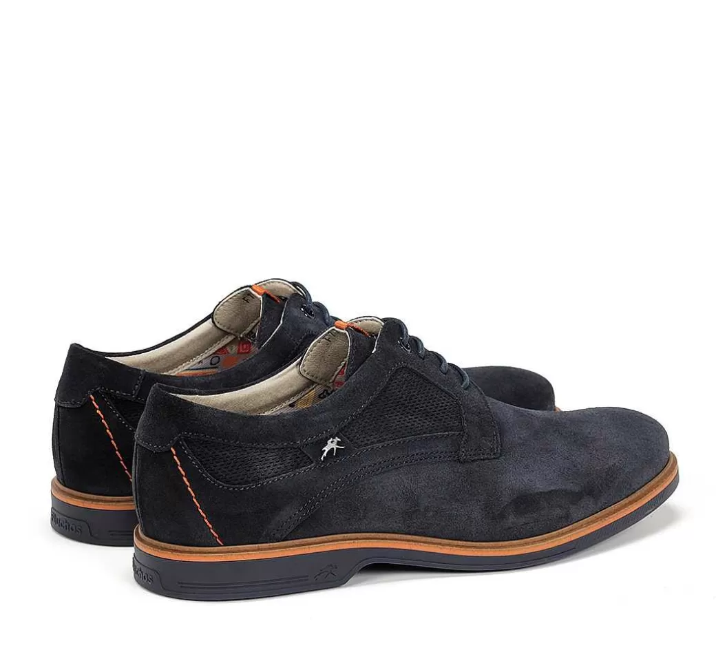 Fluchos Tristan F1744 Zapato Azul^Hombre Zapatos