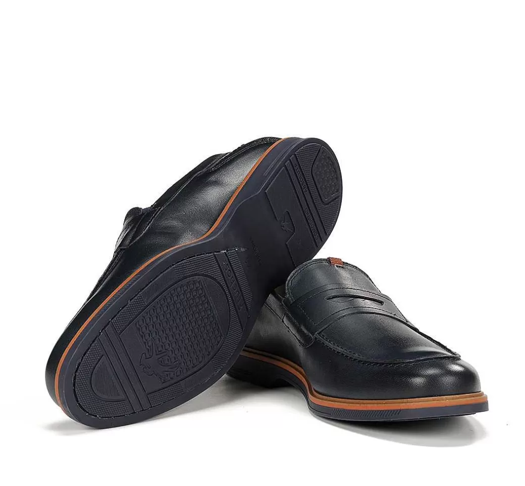 Fluchos Tristan F1747 Mocasin Azul^Hombre Mocasines