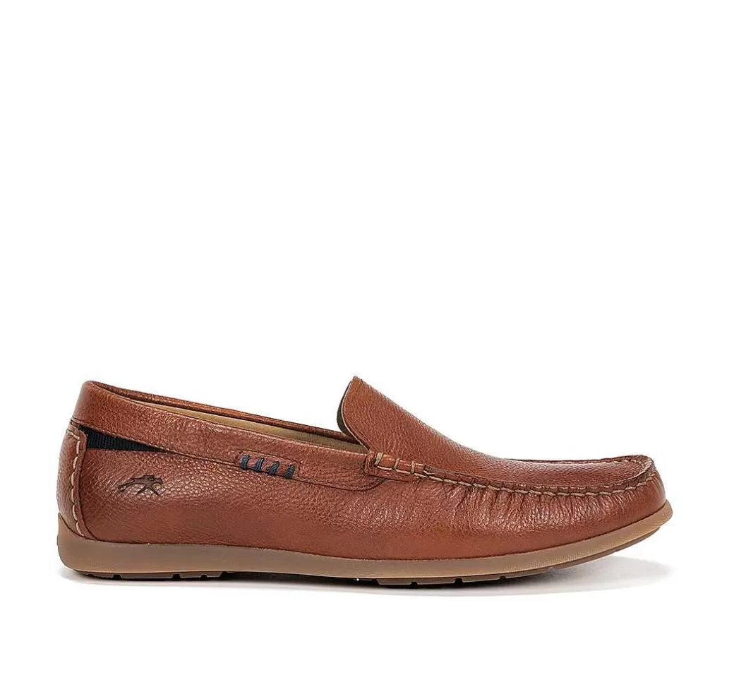 Fluchos Troy F1729 Mocasin Marron^Hombre Mocasines