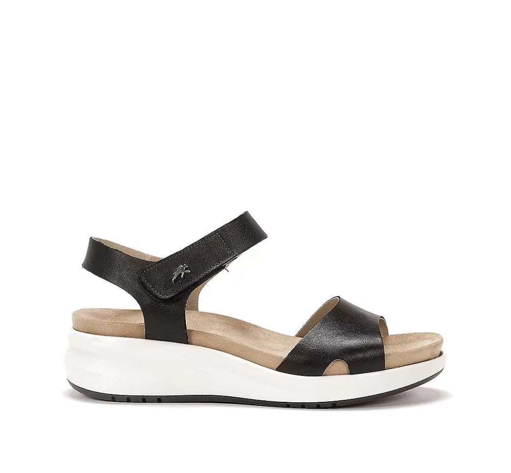 Fluchos Yagon F1475 Sandalia Negra^Mujer Sandalias