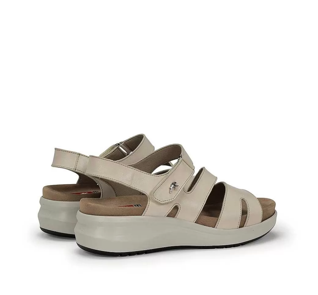 Fluchos Yagon F1478 Sandalia Beige^Mujer Sandalias