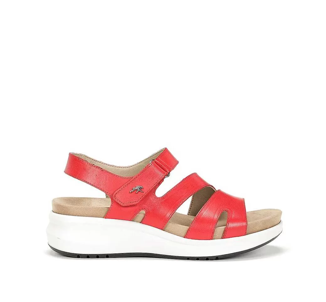 Fluchos Yagon F1478 Sandalia Roja^Mujer Sandalias